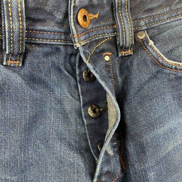 Diesel Mens Pants 29 Blue Distressed Jeans Safado Regular Slim Straight 29x30 - Picture 6 of 13